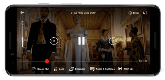 Netflix testuje časovač na Androidu