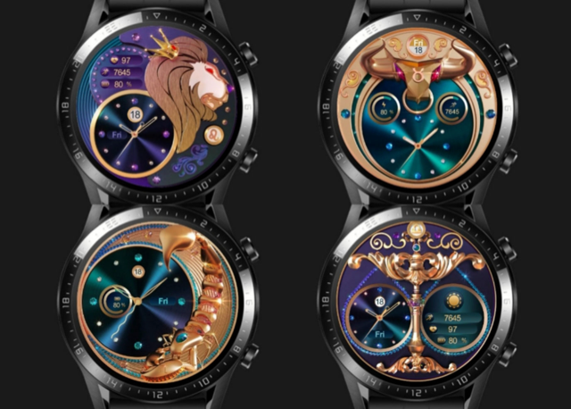 Nové ciferníky pro chytré hodinky Honor