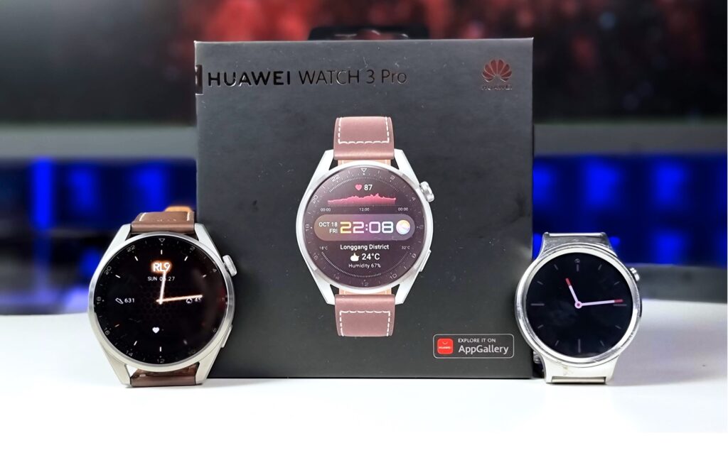 Huawei Watch a Huawei Watch 3 Pro 