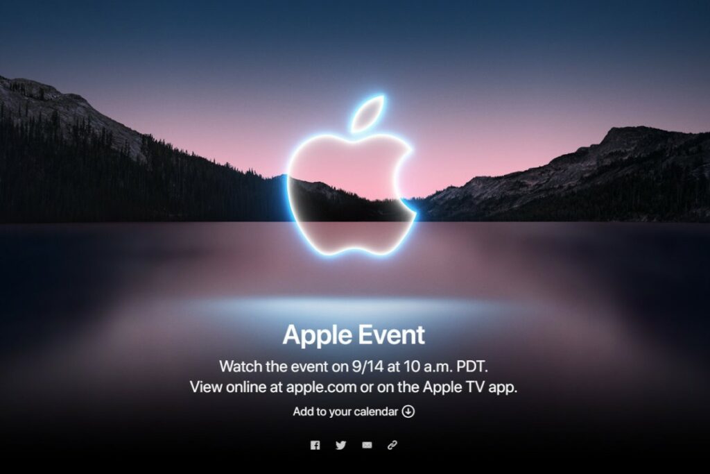 Upoutávka společnosti Apple na premiéru nových iPhone 13