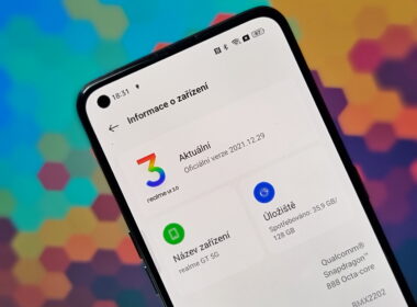 Realme GT získává Android 12 a Realme UI 3.0