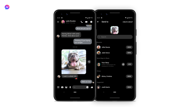 Messenger dostává novinky u šifrované komunikace