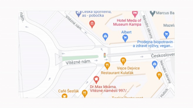 Mapy Google spouští v Praze novou funkci