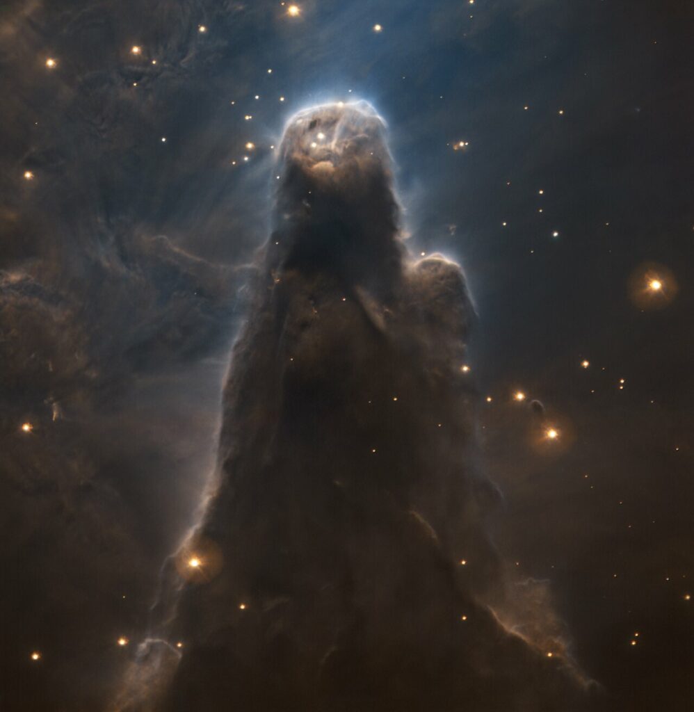 Kuželová mlhovina, NASA